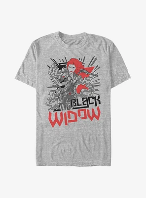 Marvel Black Widow T-Shirt Tone