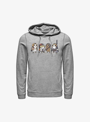 Star Wars: The Last Jedi Porgs As Characters Hoodie