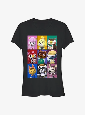 Nintendo Animal Crossing Blocks Girls T-Shirt