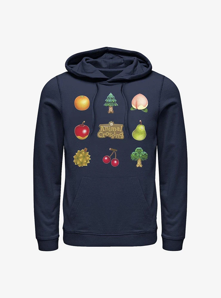 Nintendo Animal Crossing Items Hoodie