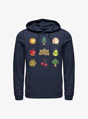 Nintendo Animal Crossing Items Hoodie