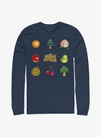 Nintendo Animal Crossing Items Long-Sleeve T-Shirt