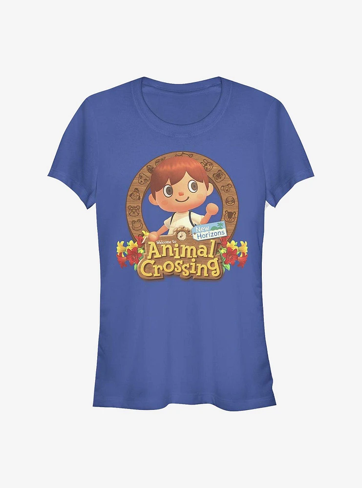 Nintendo Animal Crossing Villager Emblem Girls T-Shirt
