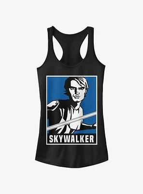 Star Wars The Clone Skywalker Poster Girls Tank