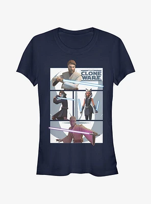 Star Wars The Clone Jedi Girls T-Shirt