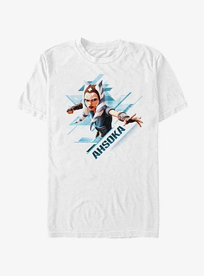 Star Wars The Clone Ahsoka Angled T-Shirt