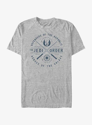 Star Wars The Clone Sabers Emblem T-Shirt