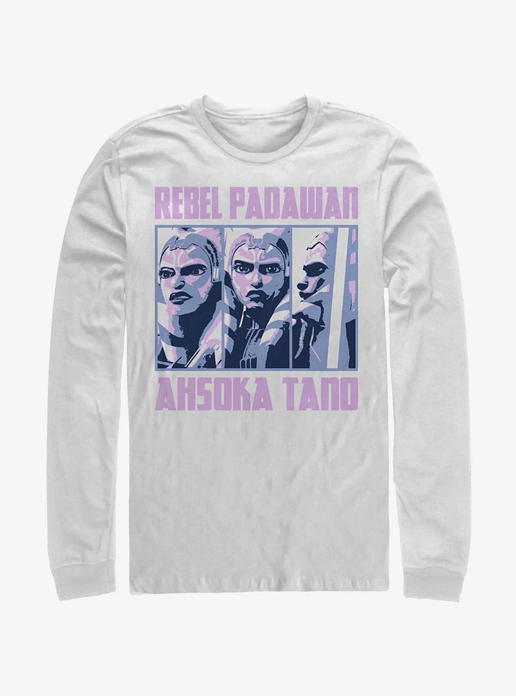 Star Wars The Clone Ahsoka Rebel Boxup Long-Sleeve T-Shirt