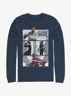 Star Wars The Clone Jedi Long-Sleeve T-Shirt