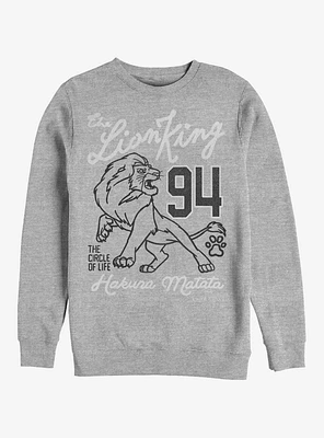 Disney The Lion King Line Crew Sweatshirt