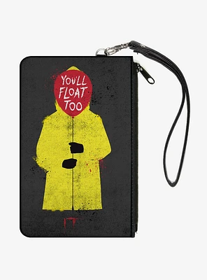IT Georgie Balloon You'll Float Too Zip Clutch Wallet