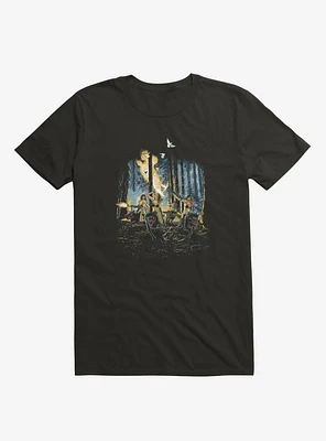Hot Chicks On Wolves T-Shirt