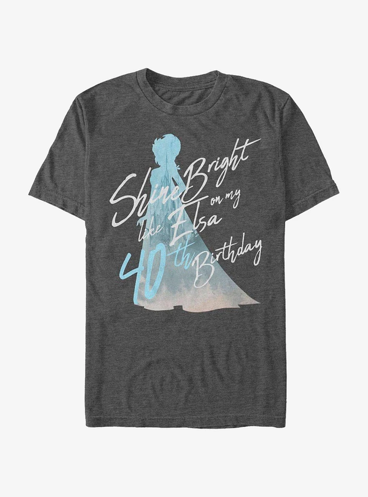 Disney Frozen Birthday Queen Forty T-Shirt