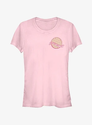 Stranger Things Waffle Pocket Girls T-Shirt