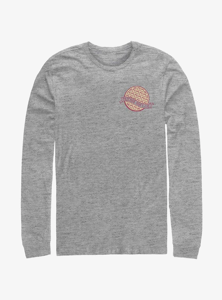 Stranger Things Waffle Pocket Long-Sleeve T-Shirt