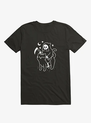 Death Rides A Black Cat T-Shirt