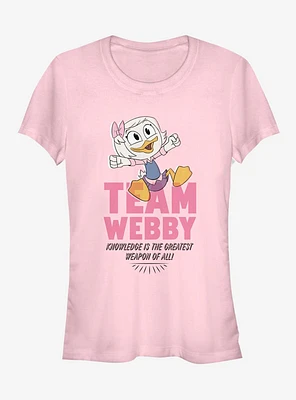 Disney DuckTales Team Webby Pink Girls T-Shirt