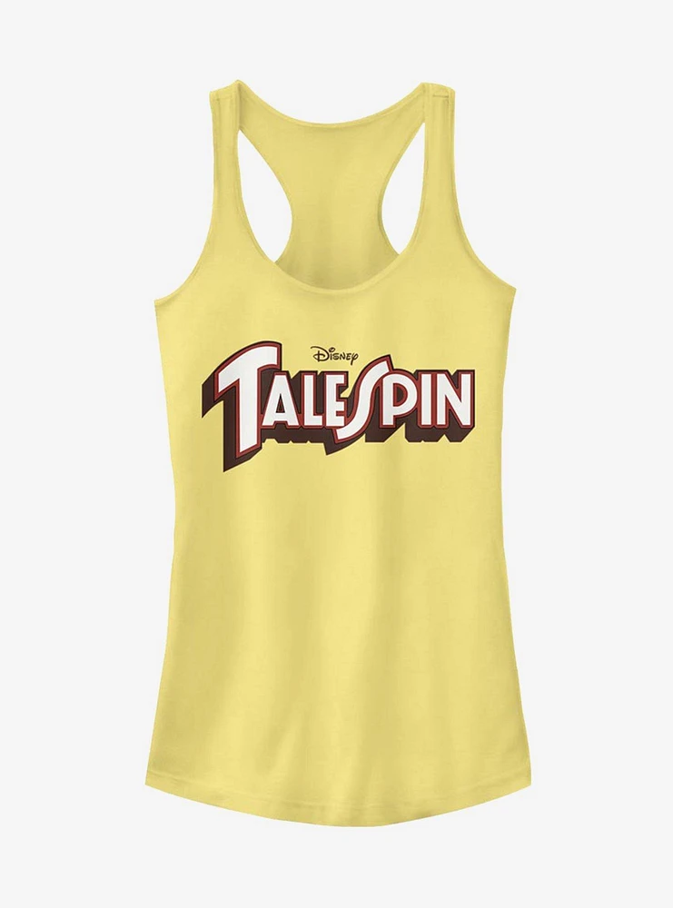 Disney TaleSpin Logo Spin Girls Tank