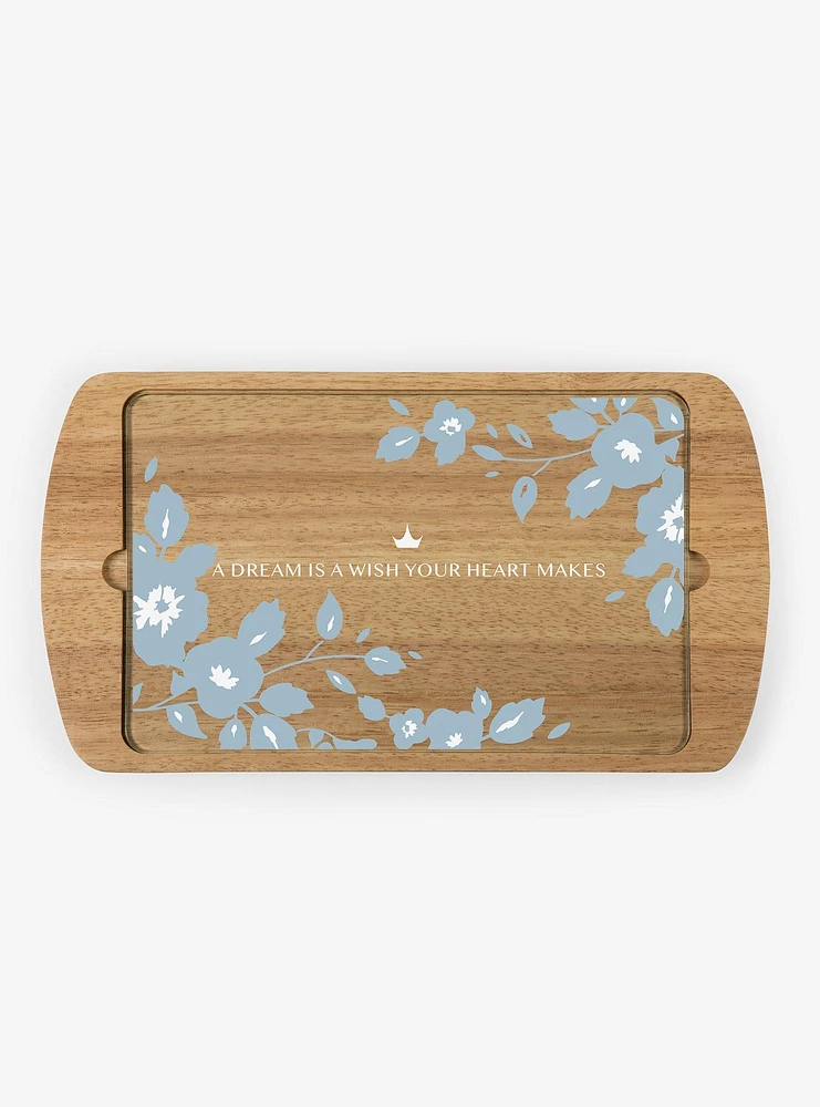 Disney Cinderella Billboard Glass Top Serving Tray