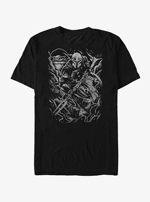 Star Wars The Mandalorian Brawl T-Shirt