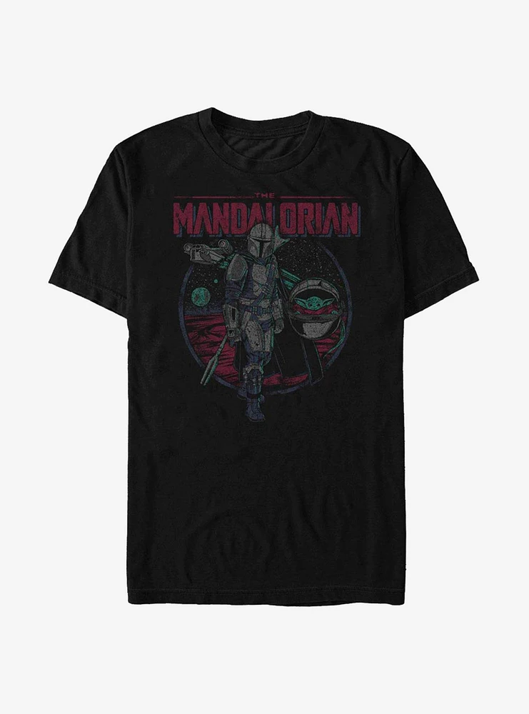 Star Wars The Mandalorian Child Adorable Space Muppet T-Shirt