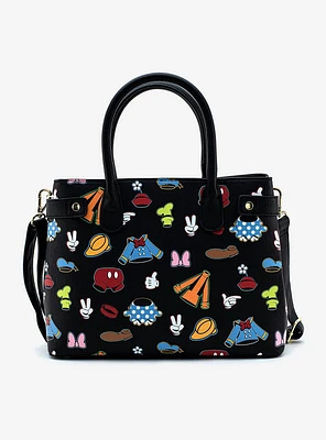 Loungefly Disney The Sensational Six Outfits Satchel Bag