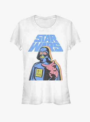 Star Wars Darth Vader 3 Colors Girls T-Shirt
