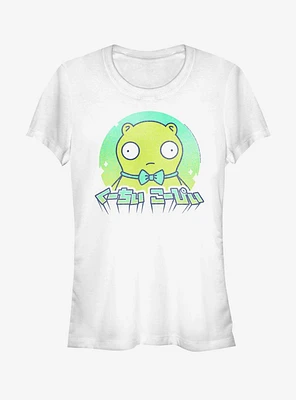 Bob's Burgers Kuchi Kopi Japanese Text Girls T-Shirt