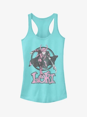 Marvel Loki Pretty Pink Girls Tank