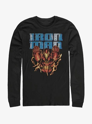 Marvel Iron Man Long-Sleeve T-Shirt