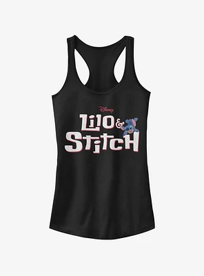 Disney Lilo & Stitch With Logo Girls Tank