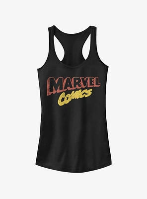 Marvel Retro Logo Girls Tank