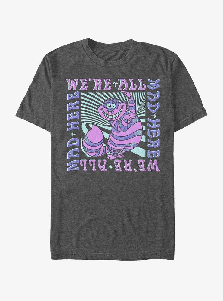Disney Alice Wonderland Mad Here Trip T-Shirt