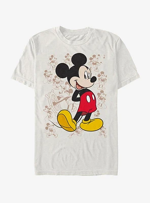 Disney Mickey Mouse Many Mickey's T-Shirt