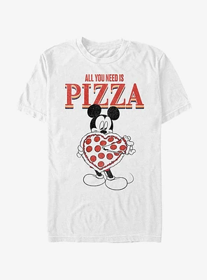 Disney Mickey Mouse All You Need Is Pizza T-Shirt