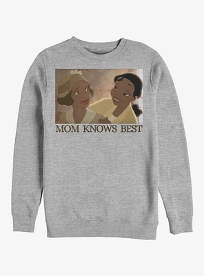 Disney The Princess And Frog My Mom Crew Sweatshirt