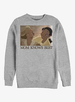 Disney The Princess And Frog My Mom Crew Sweatshirt