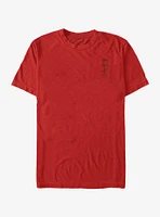 Disney Beauty And The Beast Enchanted Rose Line T-Shirt