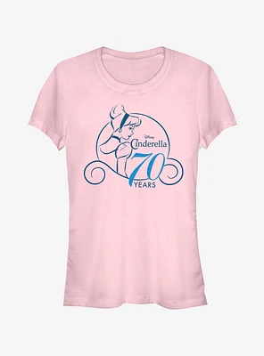 Disney Cinderella Simple Anniversary Girls T-Shirt