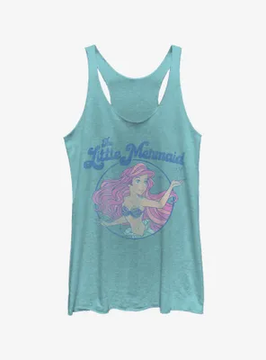 Disney The Little Mermaid Faded Ariel Art Womens Tank Top