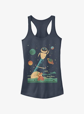 Disney Pixar Wall-E Walle Space Poster Girls Tank