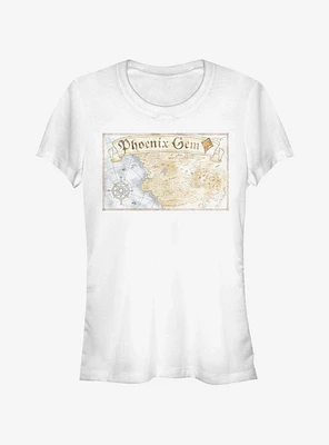 Disney Pixar Onward Phoenix Gem Map Girls T-Shirt