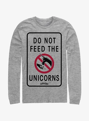 Disney Pixar Onward Don't Feed The Unicorns Long-Sleeve T-Shirt
