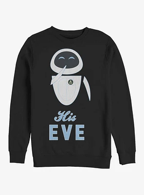 Disney Pixar Wall-E His Eve Sweatshirt