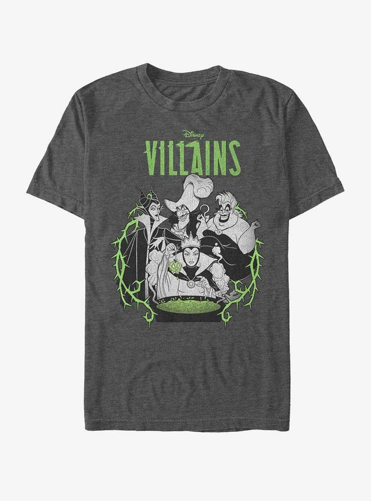 Disney Villains Villain Lockup T-Shirt