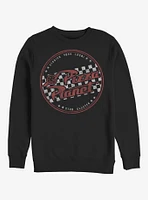 Disney Pixar Toy Story Pizza Planet Logo Crew Sweatshirt