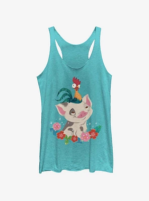 Disney Moana Tropical Buddies Girls Tank