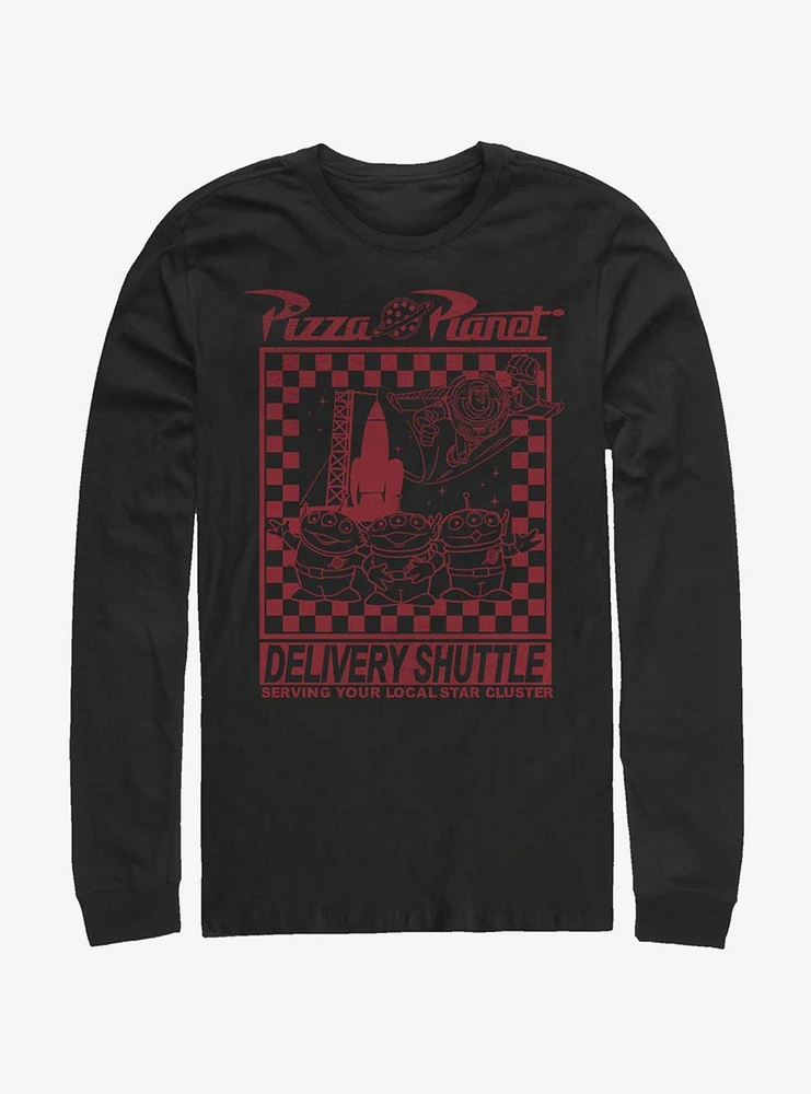 Disney Pixar Toy Story Pizza Planet Delivery Long-Sleeve T-Shirt