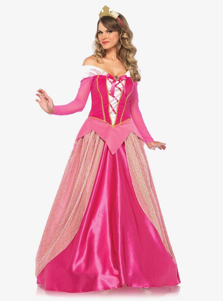 3 Piece Satin Look Princess Costume