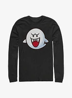 Nintendo Boo Face Long-Sleeve T-Shirt